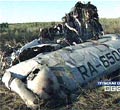 После осмотра фрагментов разбившихся самолетов следов теракта не обнаружено (фото РТР-Вести.ru)
